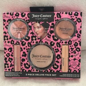 Juicy Couture Pink 5-Piece Deluxe Facial Set (NWT) 💖✨